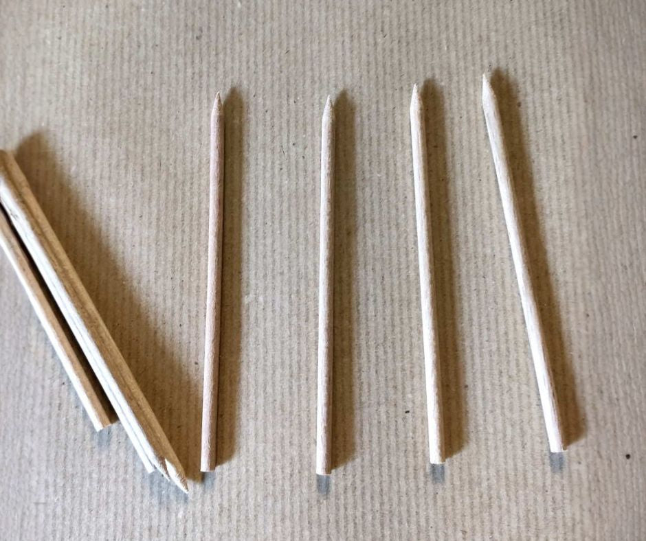 Batônnets en bois pour sucettes - 1000
