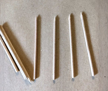 Batônnets en bois pour sucettes - 1000
